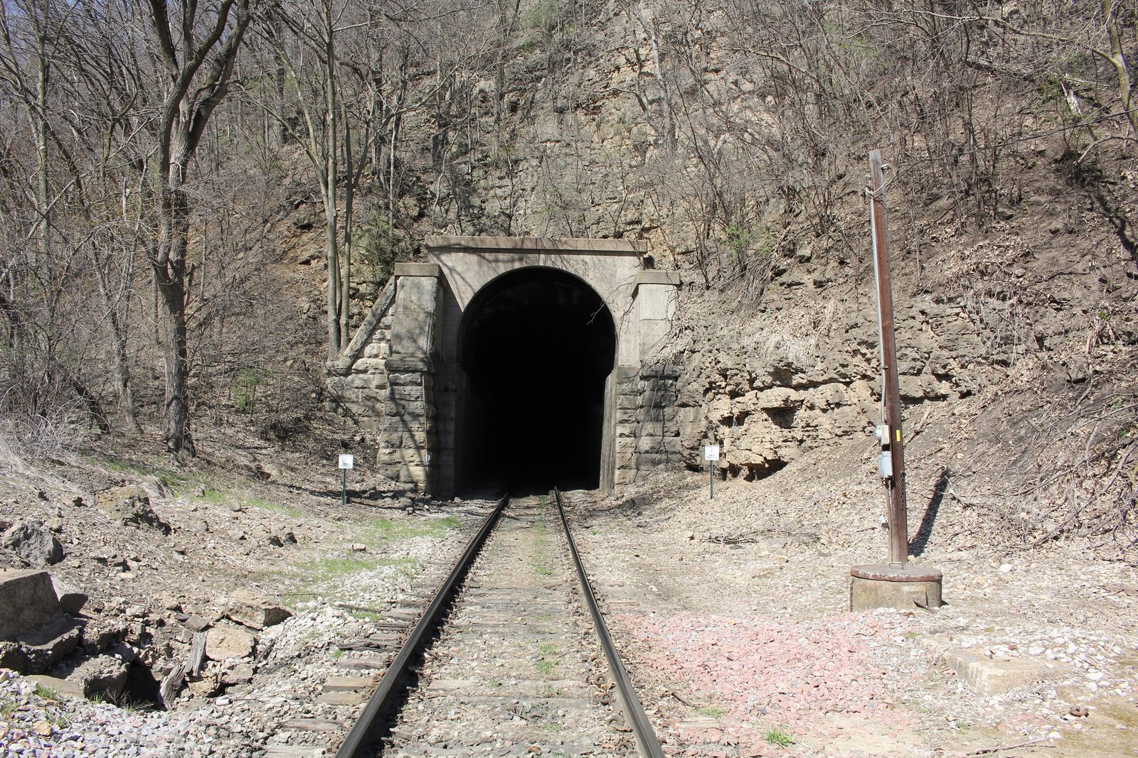 Overview of east portal